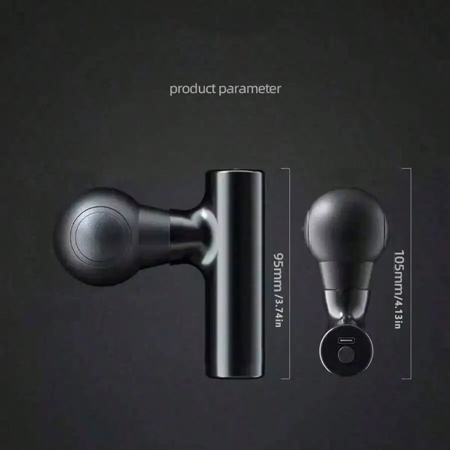 1pc Massage Gun, Deep Tissue Muscle Handheld Percussion Massager For Body, Back And Neck, Ultra Compact Elegant Design