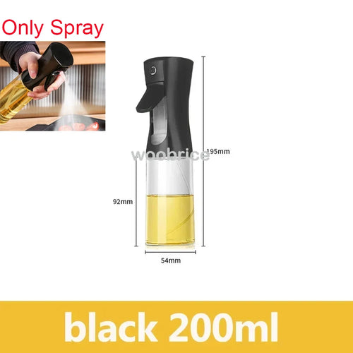 2in1 Kitchen Spray Oil Dispenser Oil Sprayer Polisher or Oil Brush for