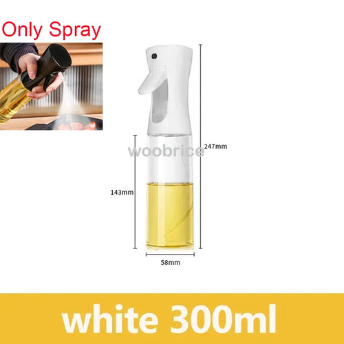 2in1 Kitchen Spray Oil Dispenser Oil Sprayer Polisher or Oil Brush for