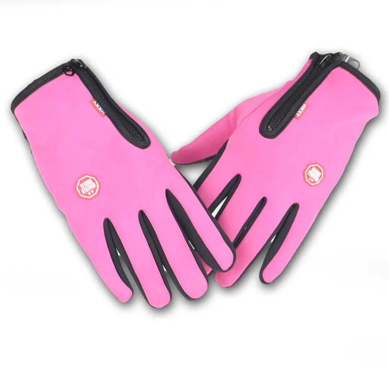 Winter Gloves For Men Women Touchscreen Warm Outdoor Cycling Driving Motorcycle Cold Gloves Windproof Non Slip Gloves